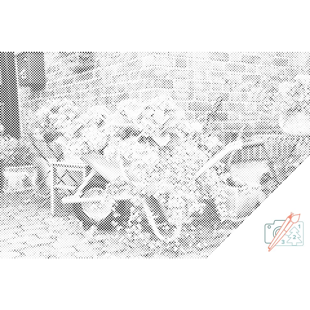 Puntillismo – Hortensias