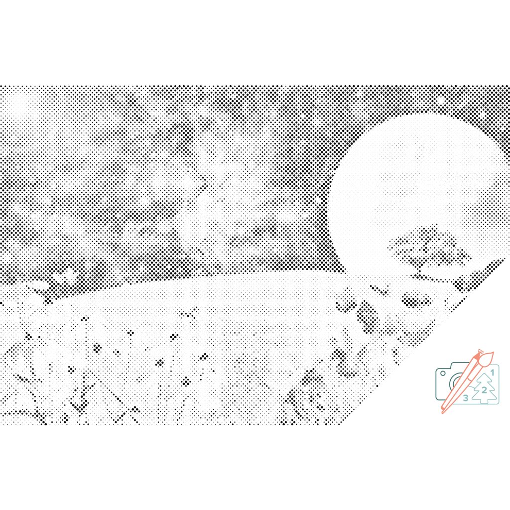 Puntillismo – En un prado