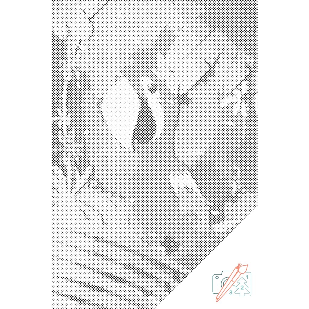 Puntillismo – Loro feliz