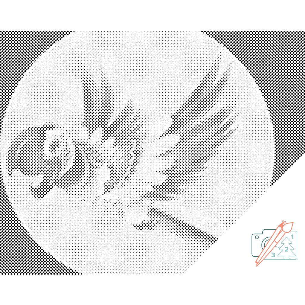 Puntillismo – Loro alegre