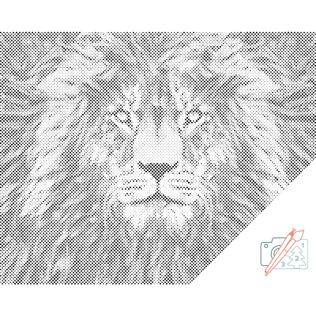 Puntillismo – La mirada del león