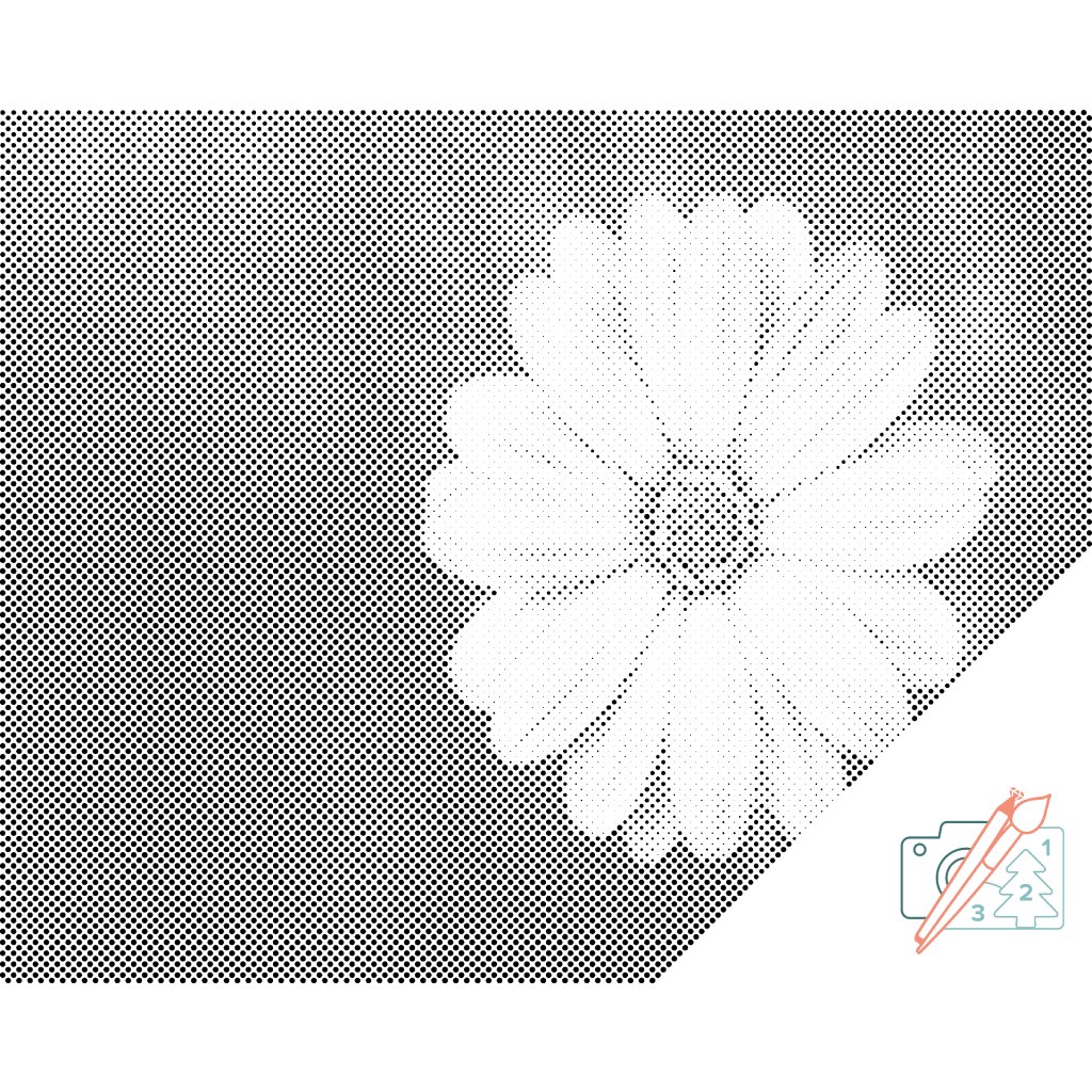 Puntillismo – Gerbera
