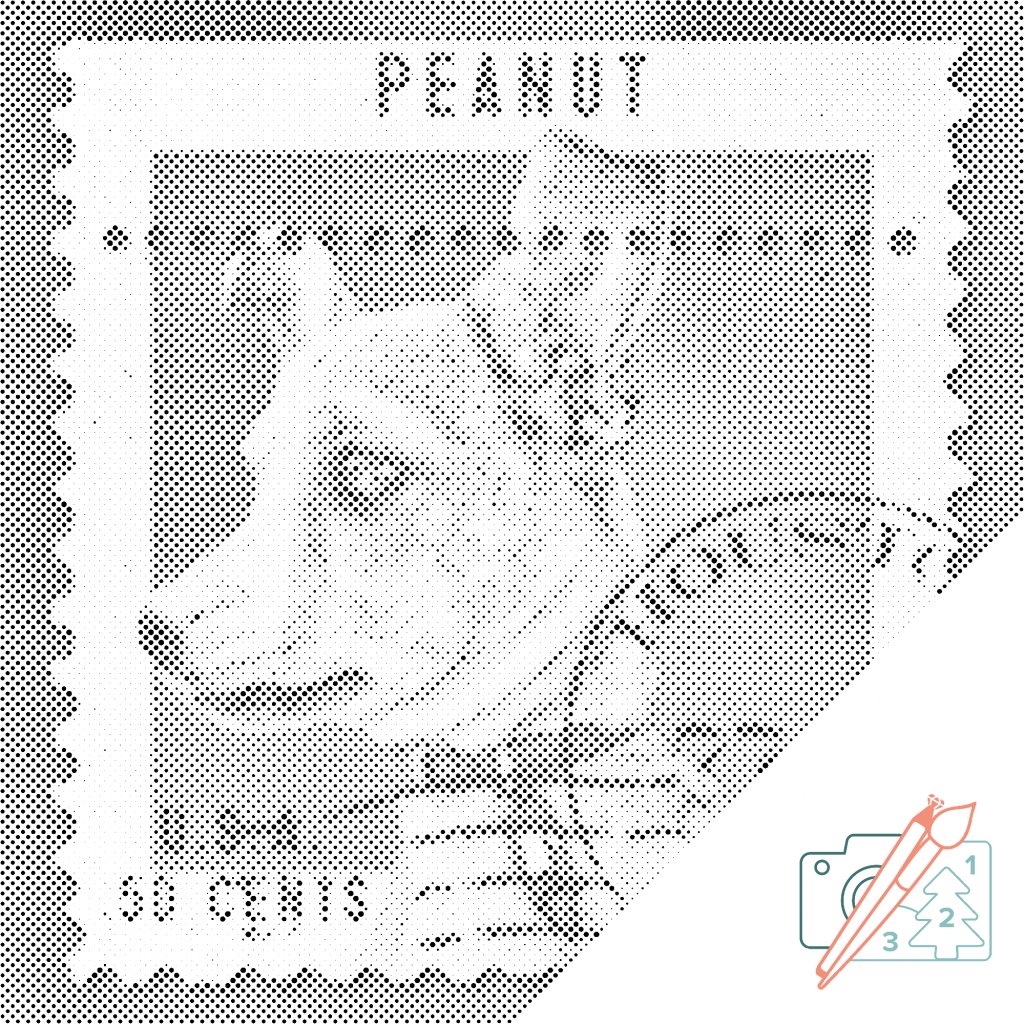 Puntillismo – Sello de perro