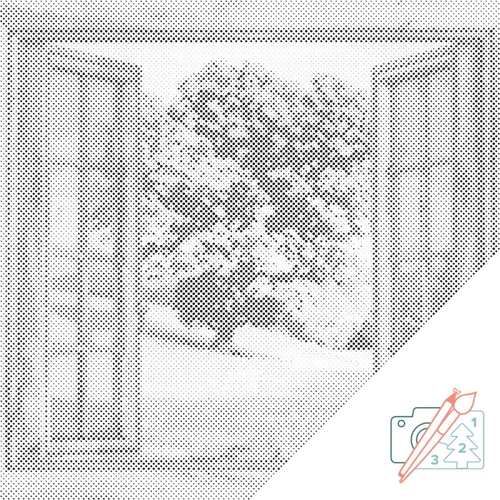 Puntillismo – Vista de la ventana