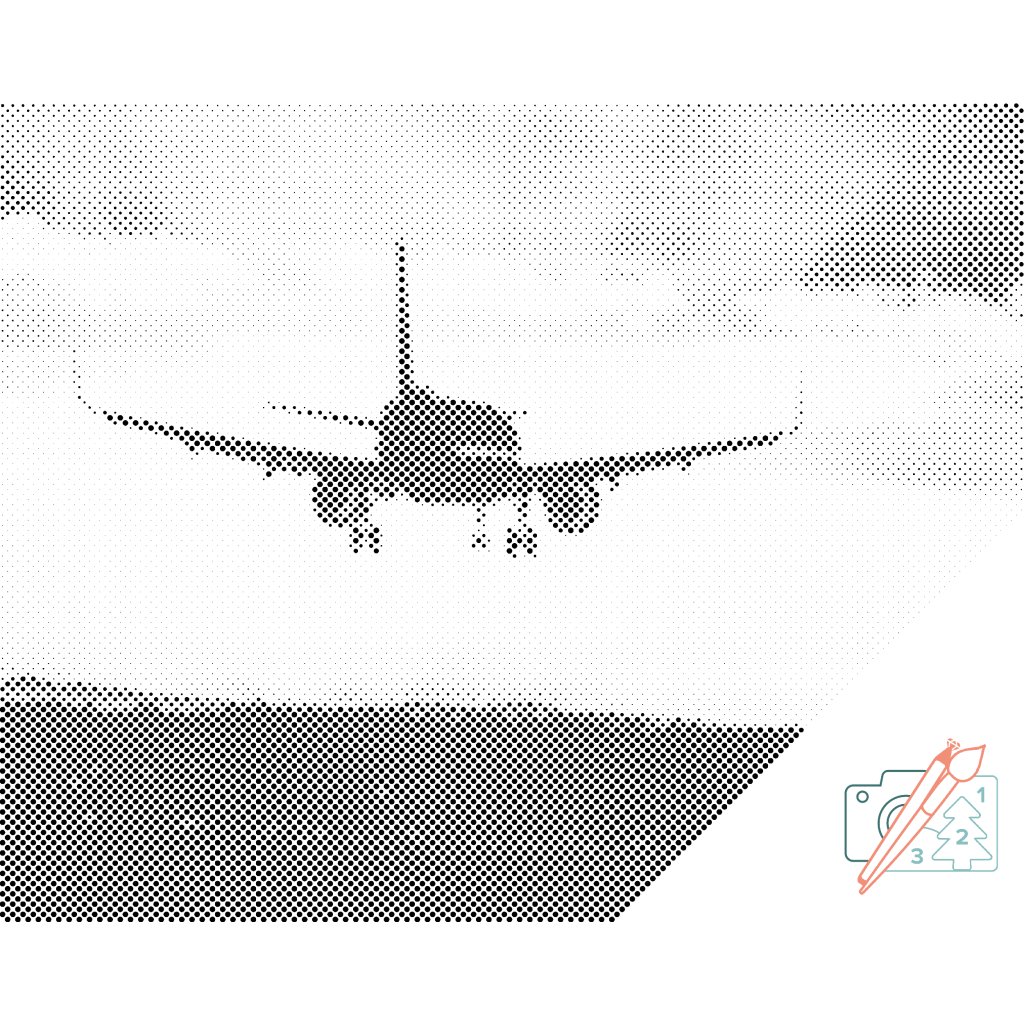 Puntillismo – Vuelo al atardecer