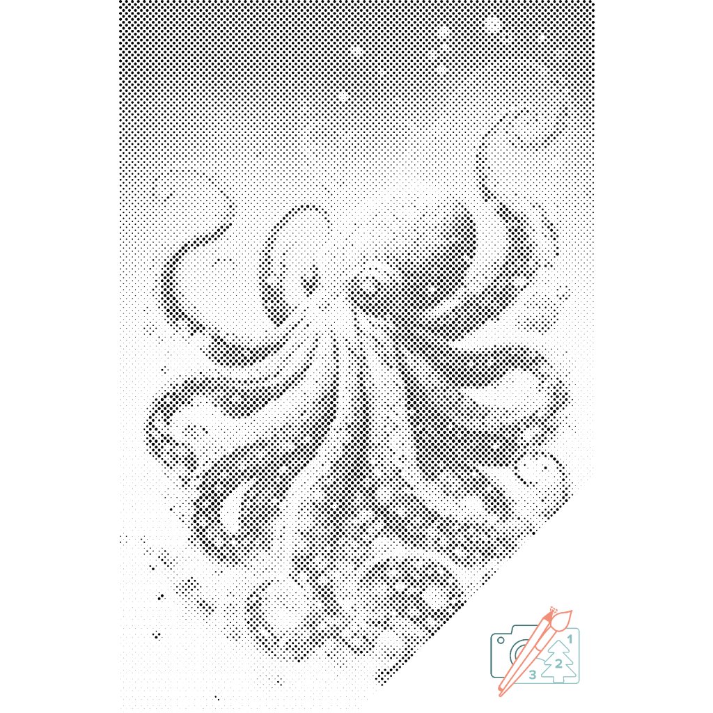 Puntillismo – Pulpo 2
