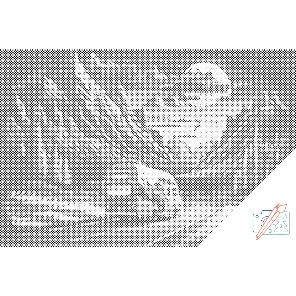 Puntillismo – Excursión a las montañas