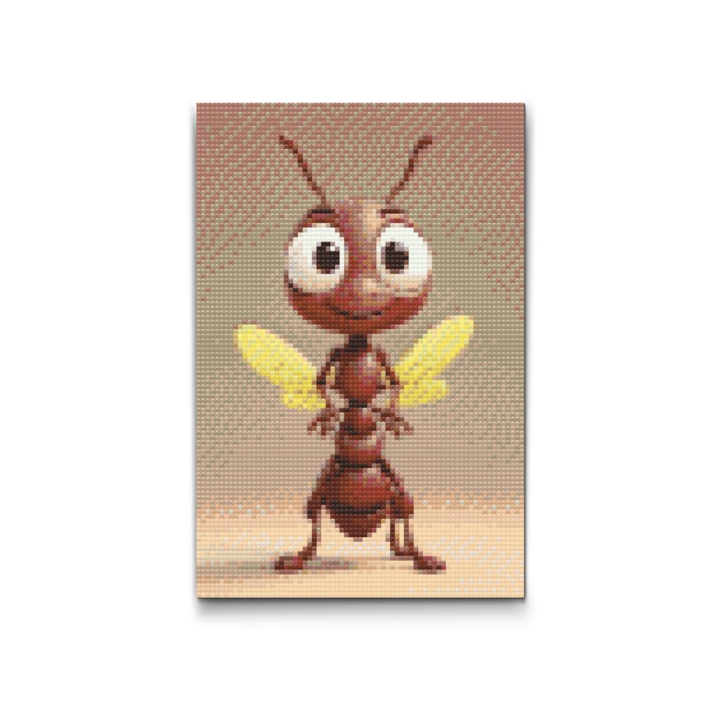 M2_Pintura_con_diamantes_-_Hormiga_para_niños