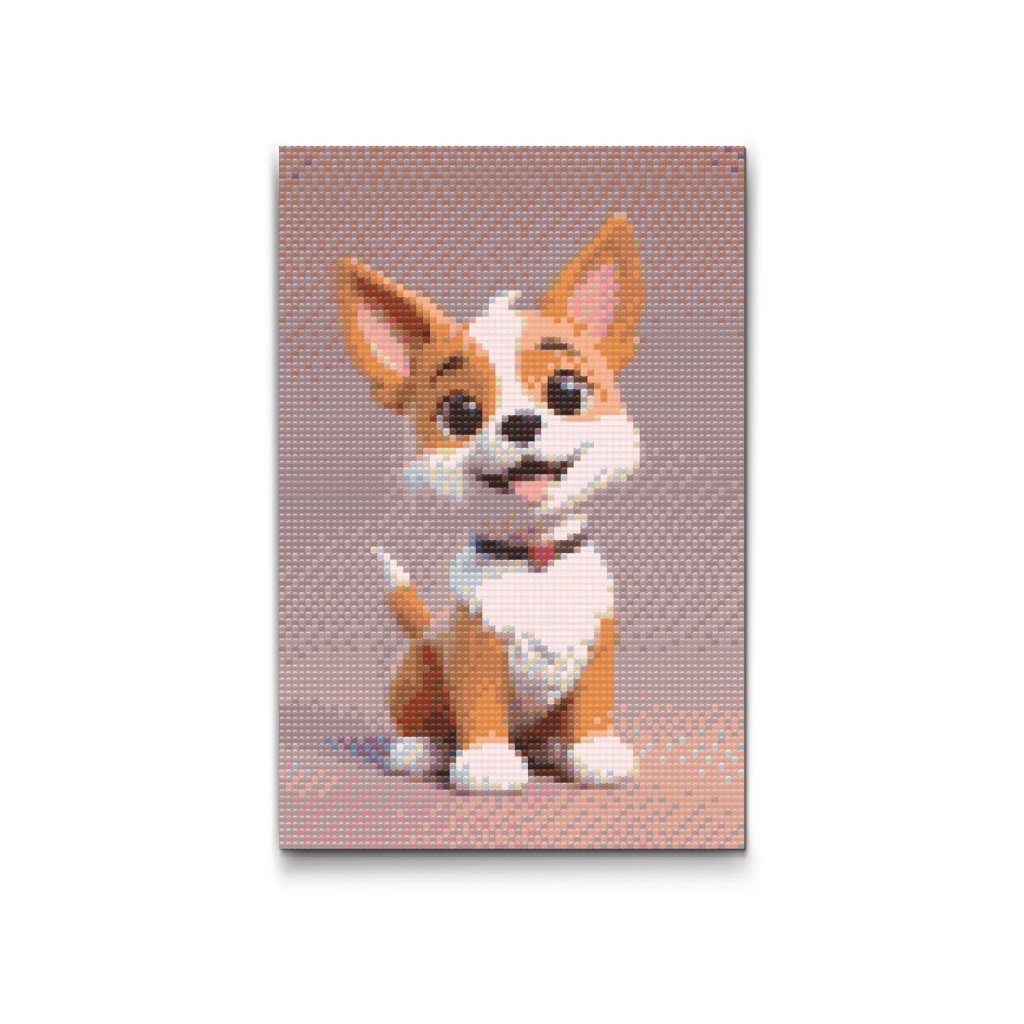 M2_Pintura_con_diamantes_-_Perrito_para_niños