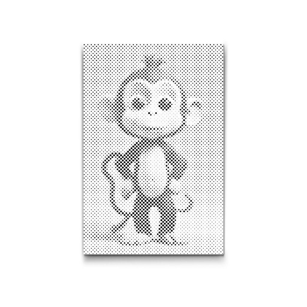 M2_Puntillismo_-_Mono_para_niños