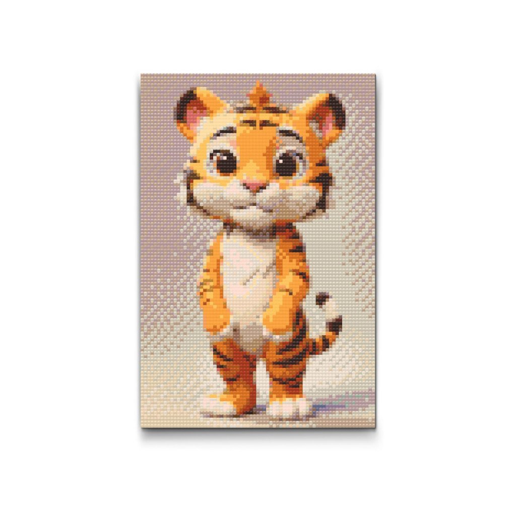 M2_Pintura_con_diamantes_-_Tigre_para_niños