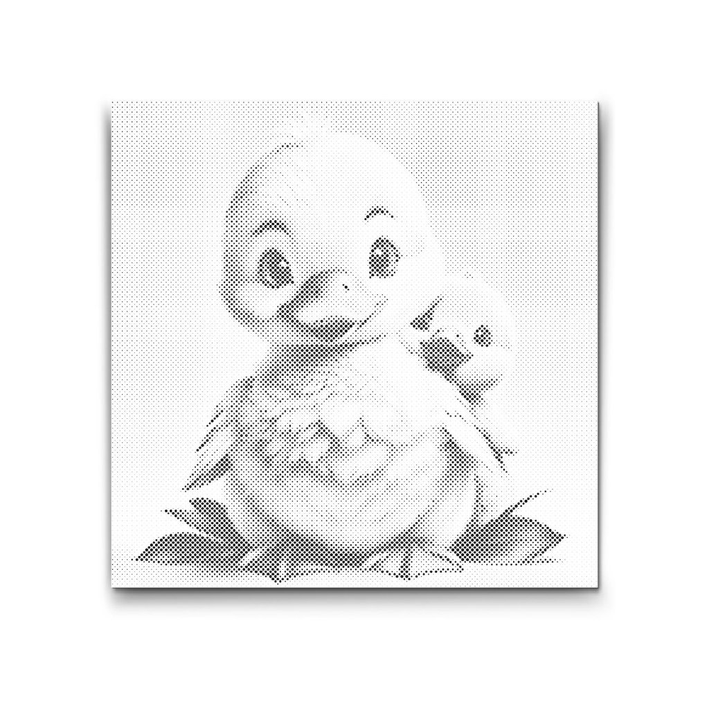 M2_Puntillismo_-_Pato_con_patito