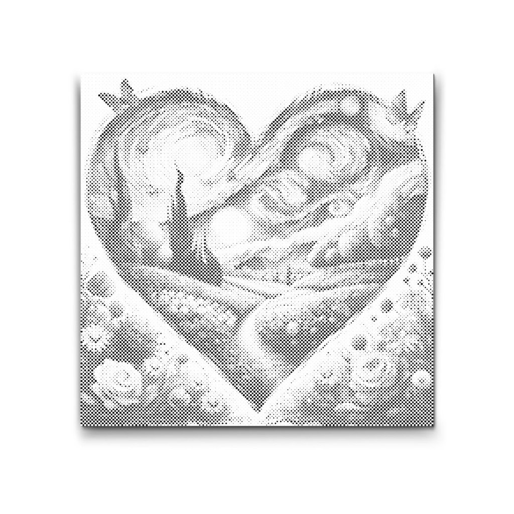 M2_Puntillismo_-_Vincent_Van_Gogh_-_Noche_estrellada_en_un_corazón