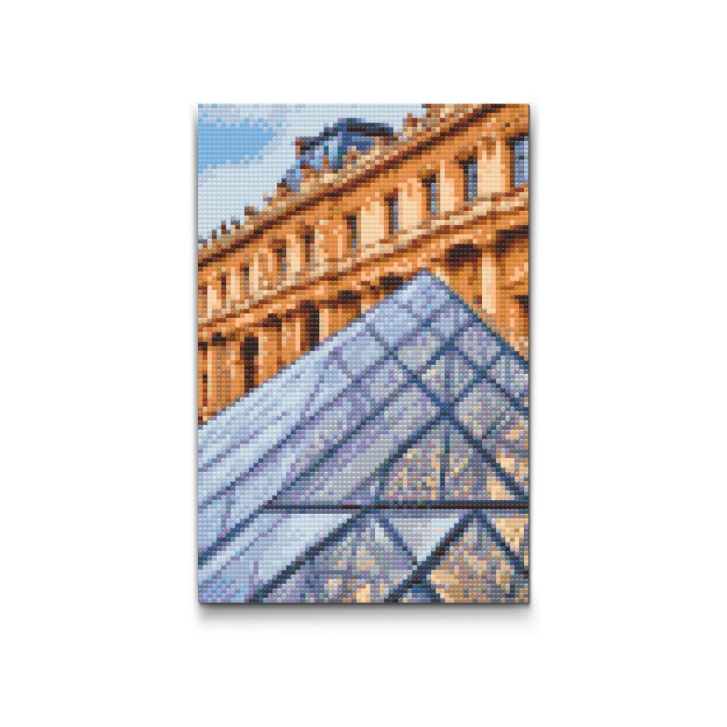 M2_Pintura_con_diamantes_-_Museo_del_Louvre_de_cerca