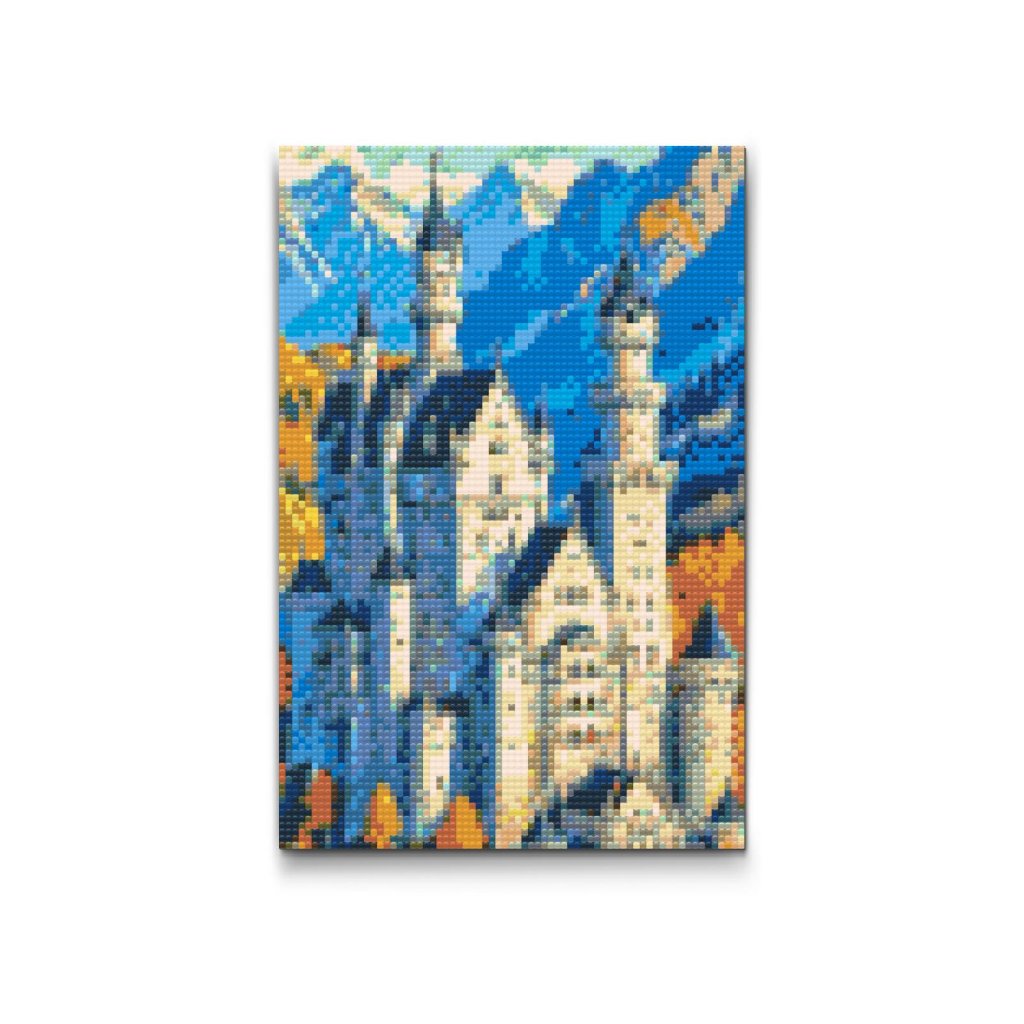 M2_Pintura_con_diamantes_-_Neuschwanstein_de_cerca