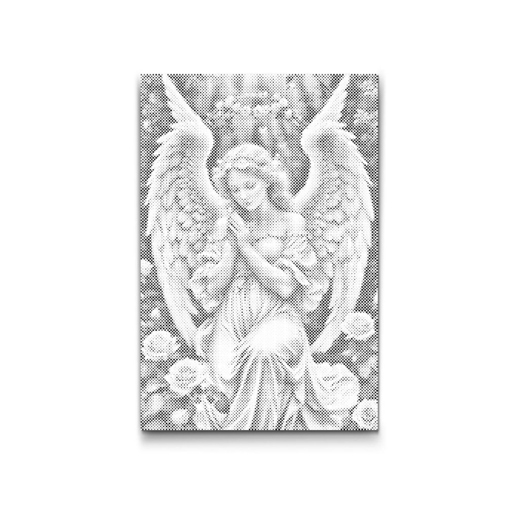 M2_Puntillismo_-_Ángel_con_rosas_rosadas