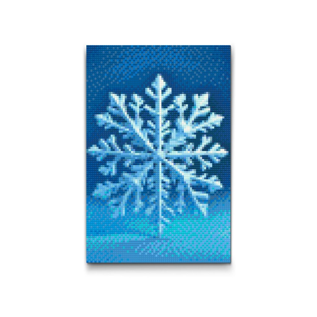 M2_Pintura_con_diamantes_-_Copo_de_nieve