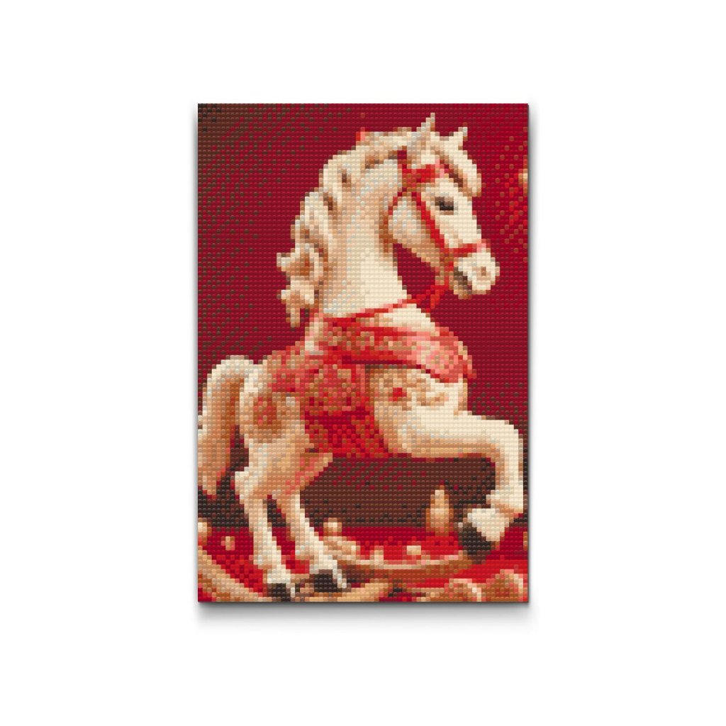 M2_Pintura_con_diamantes_-_Caballo_balancín