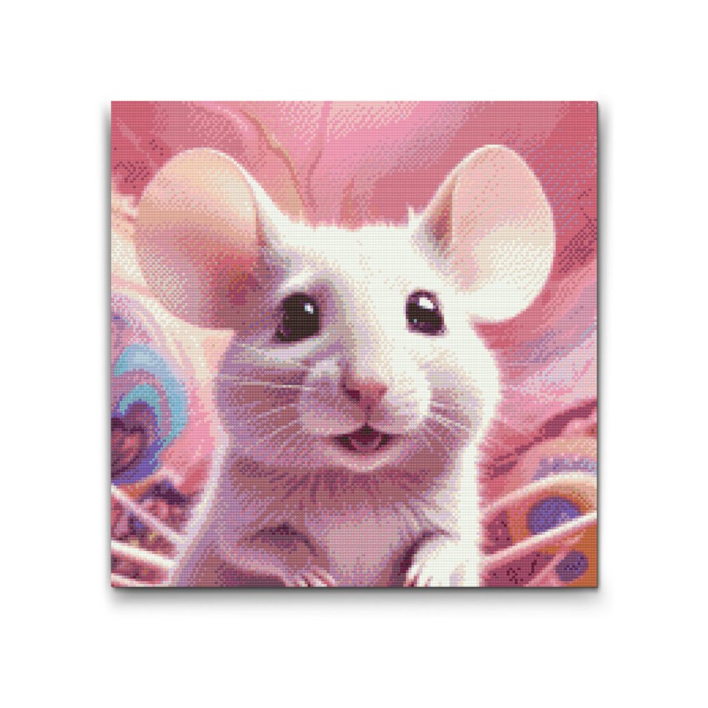 M2_Pintura_con_diamantes_-_Ratón_en_tonos_rosados