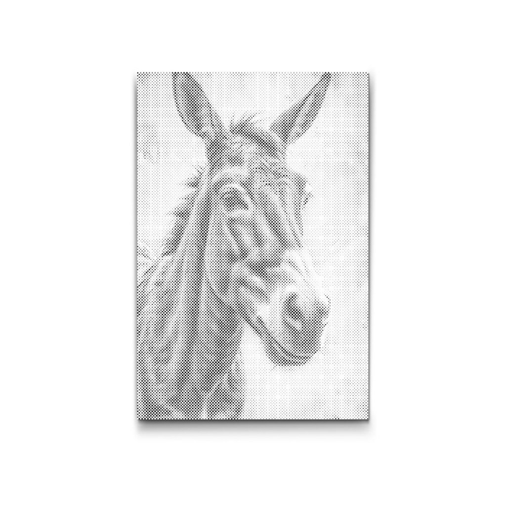 M2_Puntillismo_-_Burro_en_tonos_turquesa_oscuro