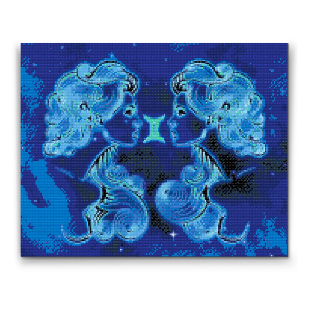 Pintura de diamante - Géminis