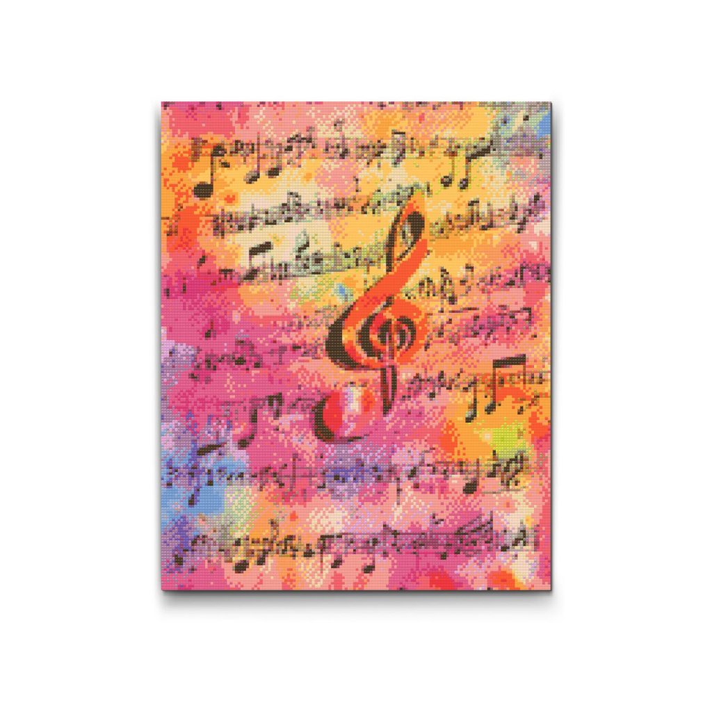 M2_Pintura_con_diamantes_-_Notas_arco_iris_y_clave_de_violín