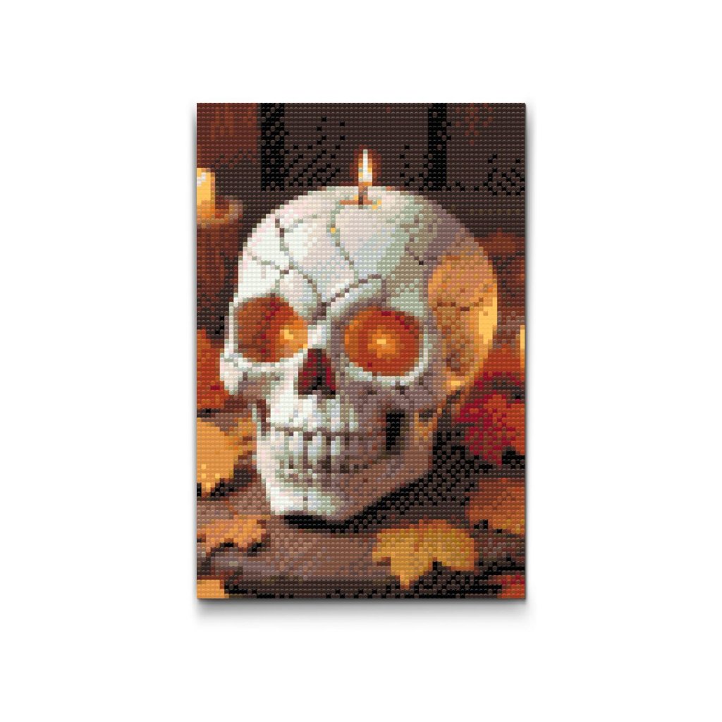 M2_Pintura_con_diamantes_-_Calavera_agrietada