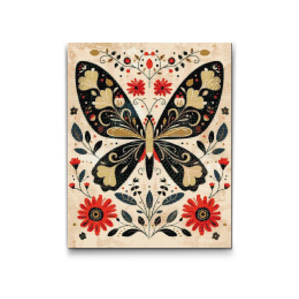 M2_Pintura_con_diamantes_-_Arte_popular_nórdico_-_Mariposa