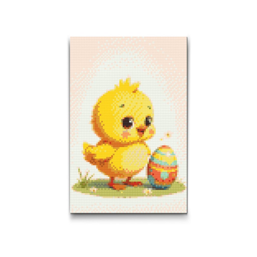 M2_Pintura_con_diamantes_-_Pollito_de_Pascua_con_huevo