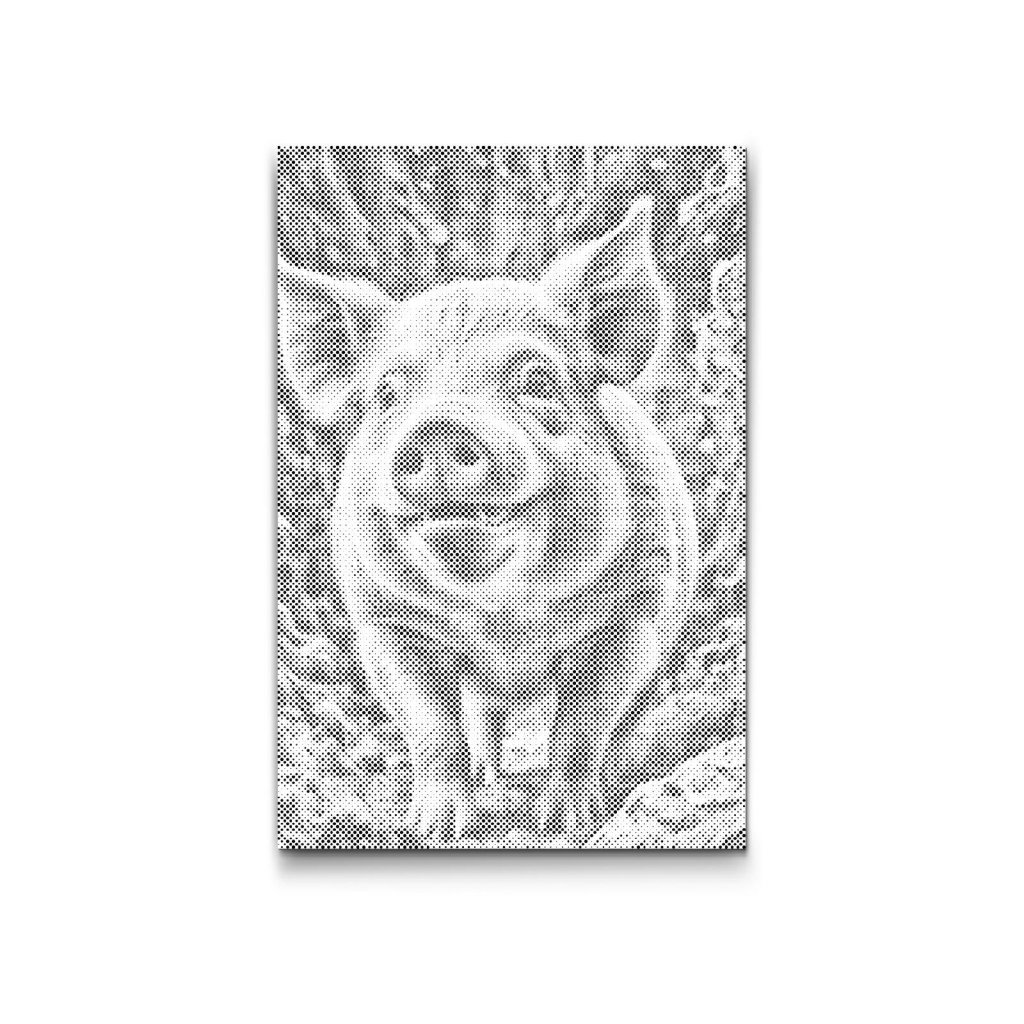 M2_Puntillismo_-_Cerdito_en_tonos_turquesa_oscuro