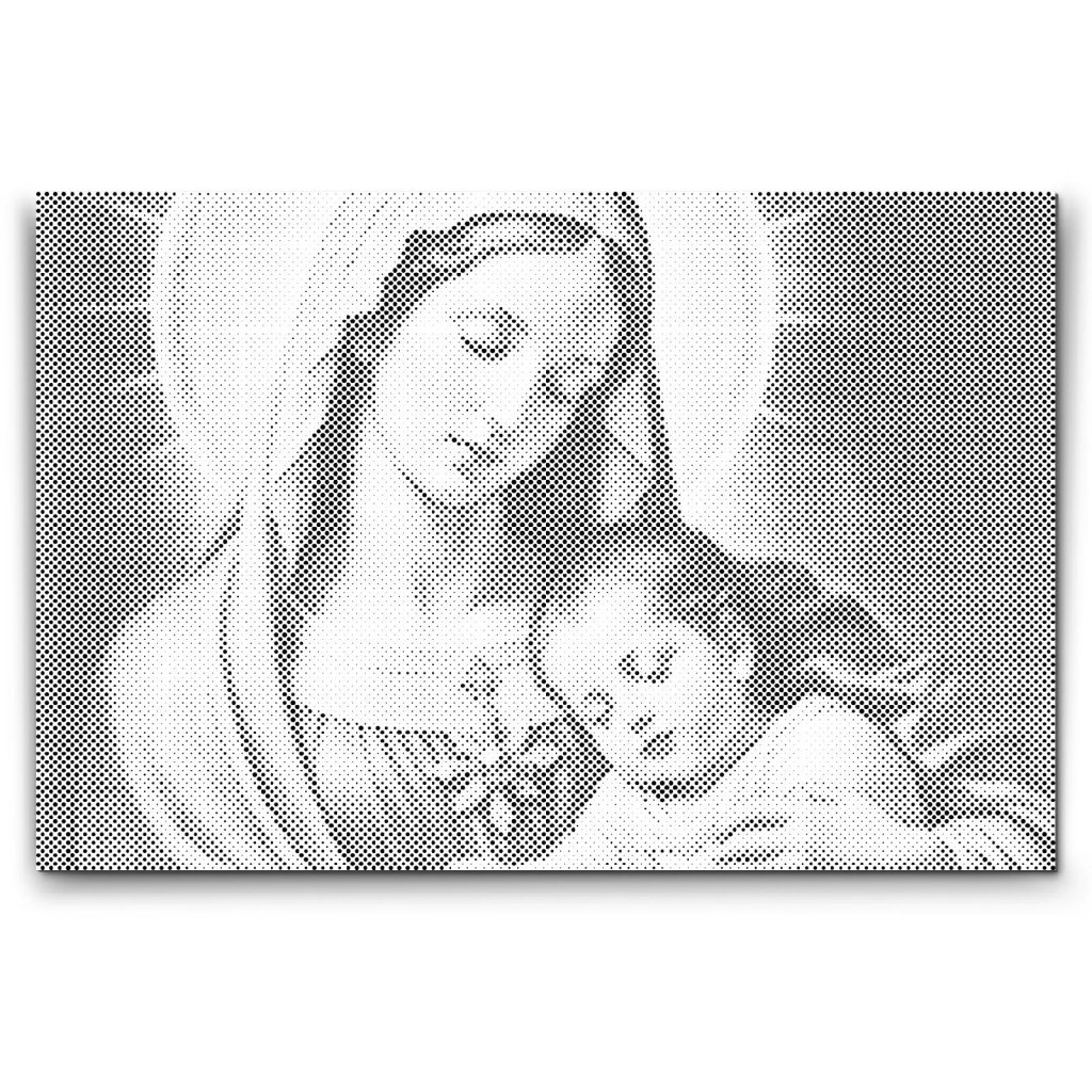 M2_Puntillismo_-_Virgen_María_con_el_Niño