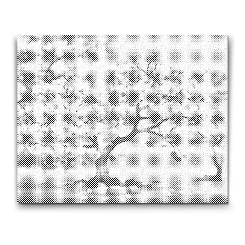 M2_Puntillismo_-_Bonsai_de_sakura_en_flor