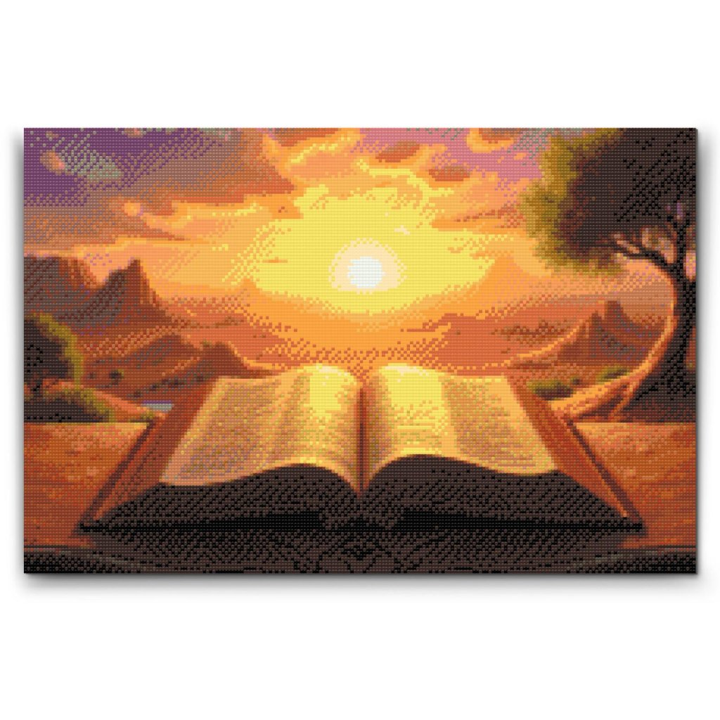 M2_Pintura_con_diamantes_-_La_Biblia_al_atardecer