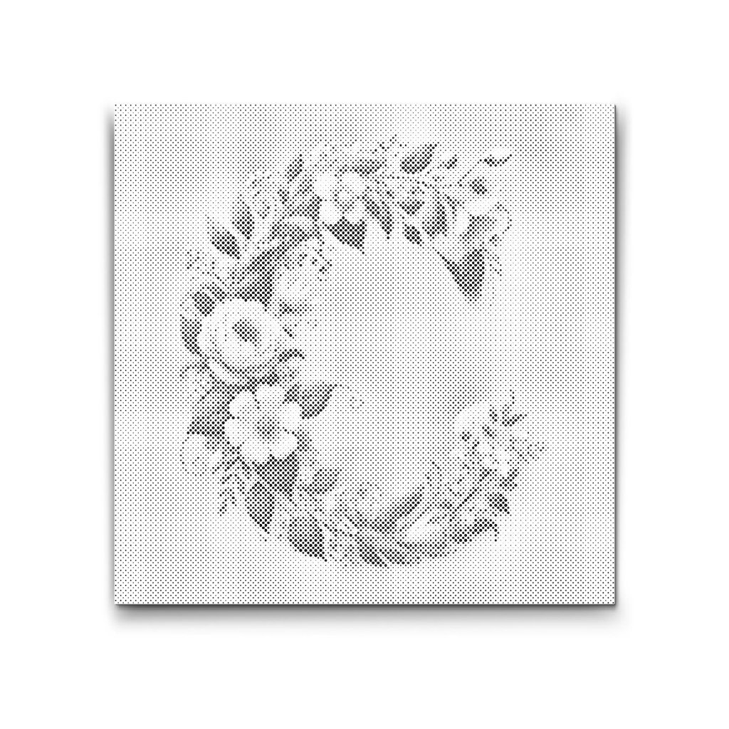 M2_Puntillismo_-_Letra_C_-_Patrón_floral