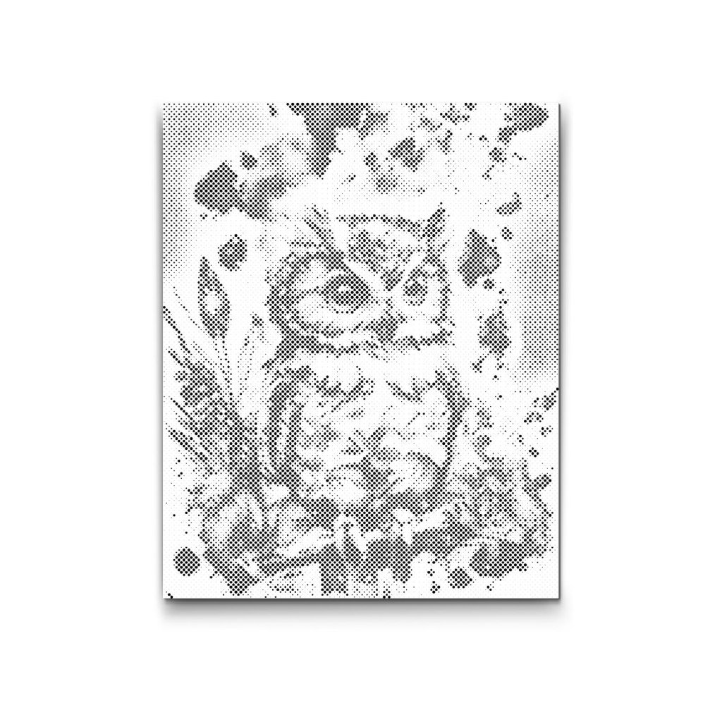 Puntillismo_Buho_colorido_M2