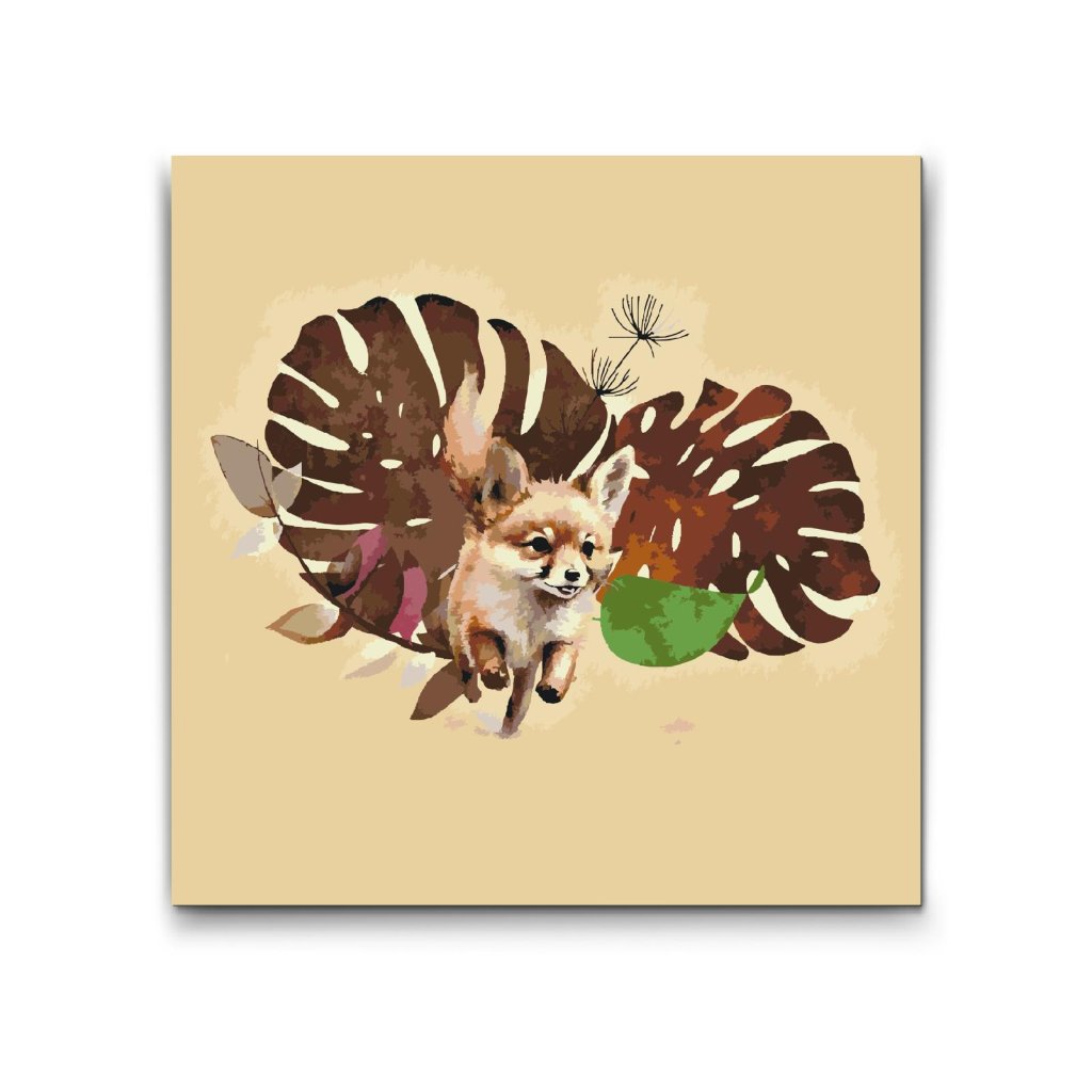 Pintura_por_numeros_Zorro_y_monstera_M2