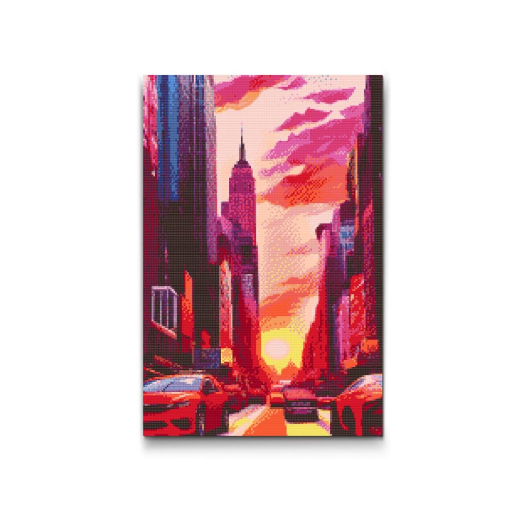 Pintura_con_diamantes_Amanecer_en_la_ciudad_M2