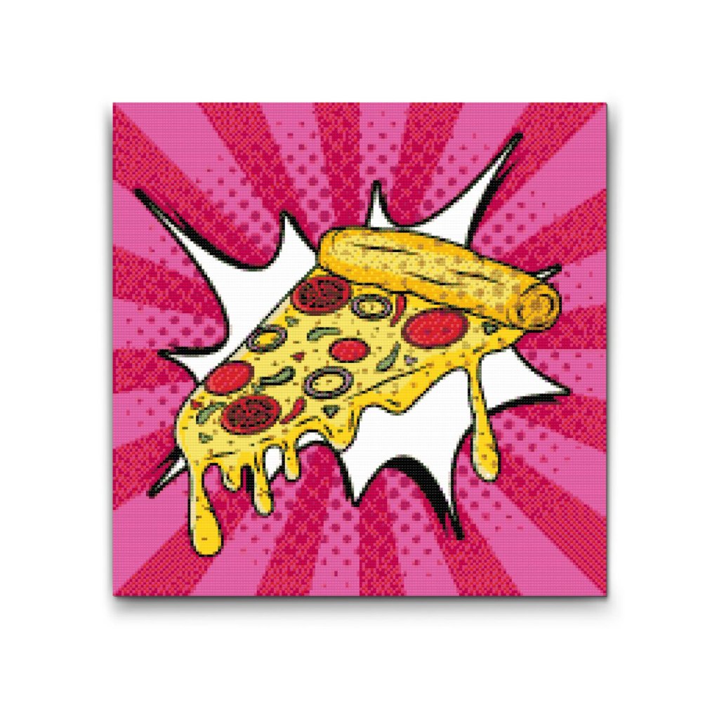 Pintura_con_diamantes_Pop_art_-_Pizza_M2