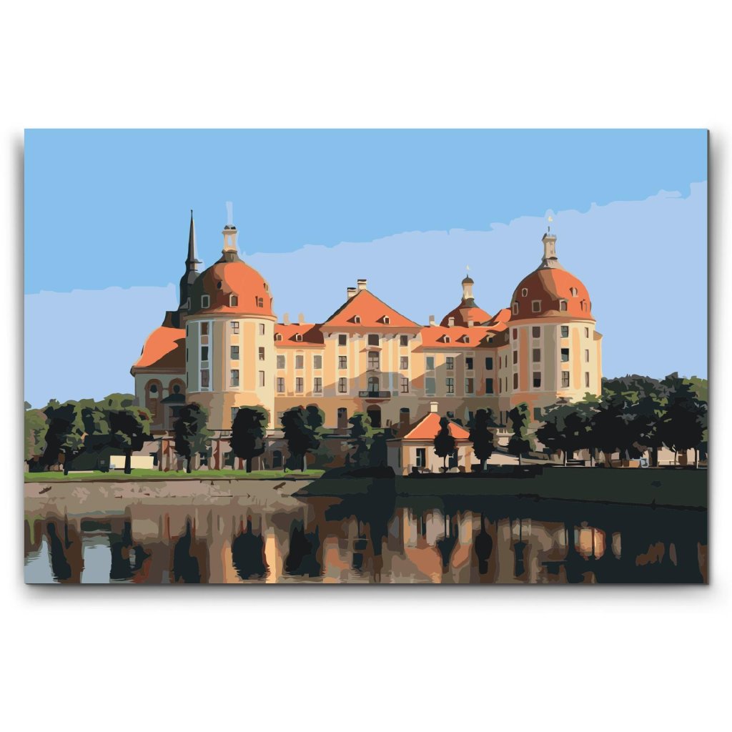 Pintura_por_numeros_Castillo_de_Moritzburg_-_Alemania_M2