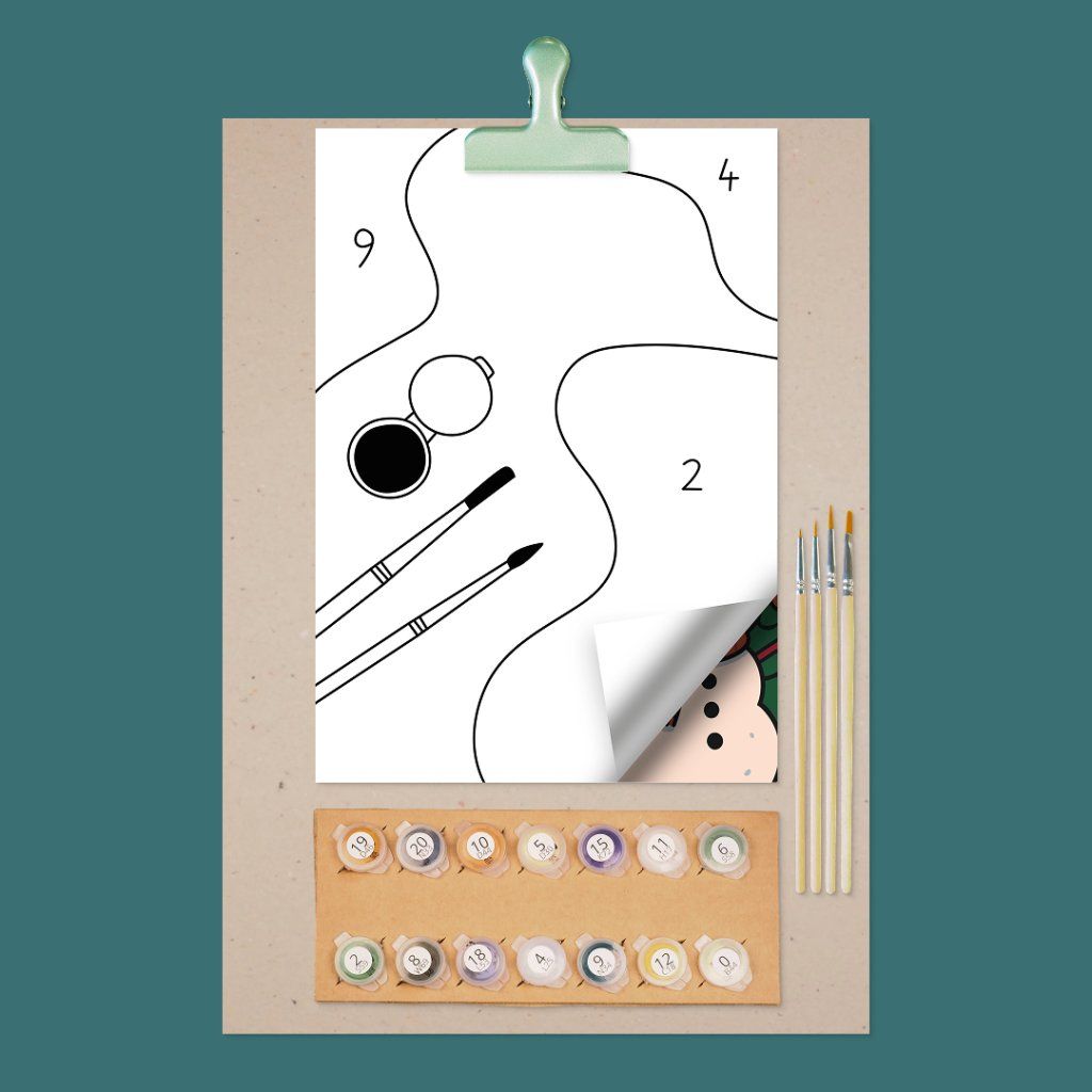 Libro para colorear - Navidad