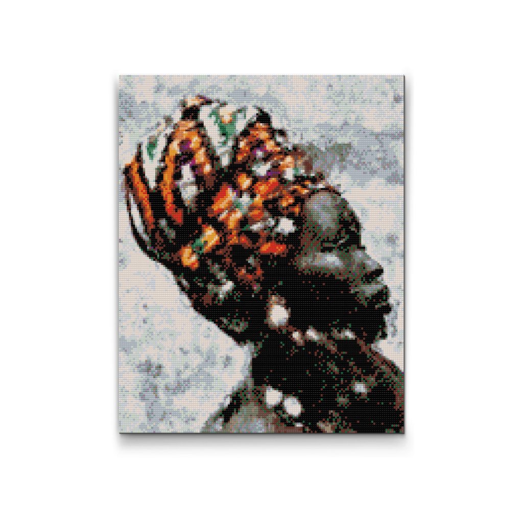 Pintura de diamante - Mujer africana