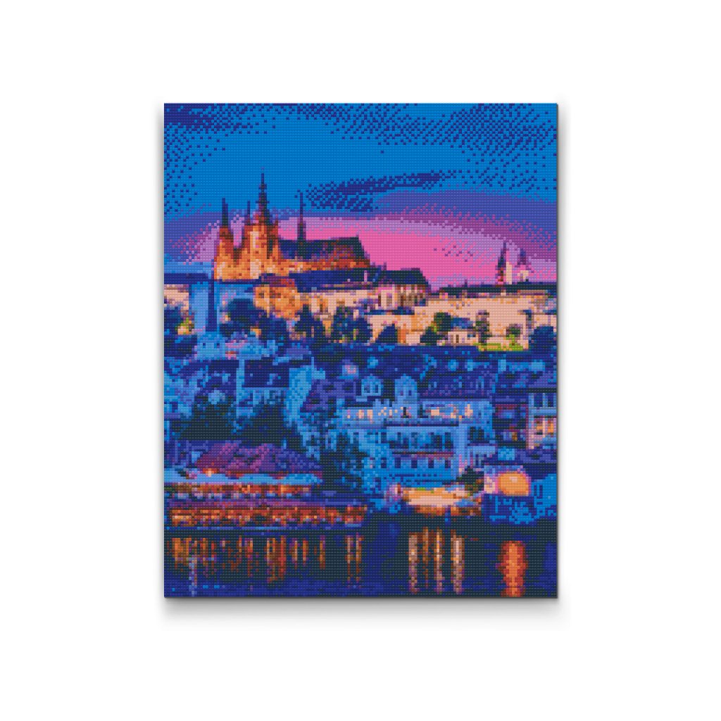 Pintura de diamante - Castillo de Praga
