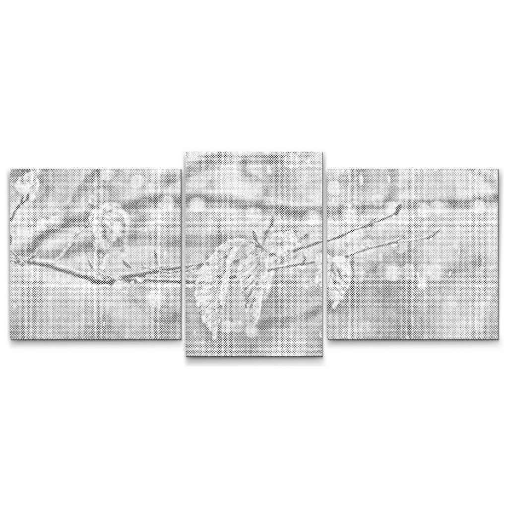 Puntillismo_Clima_otonal_juego_de_3_lienzos_M7