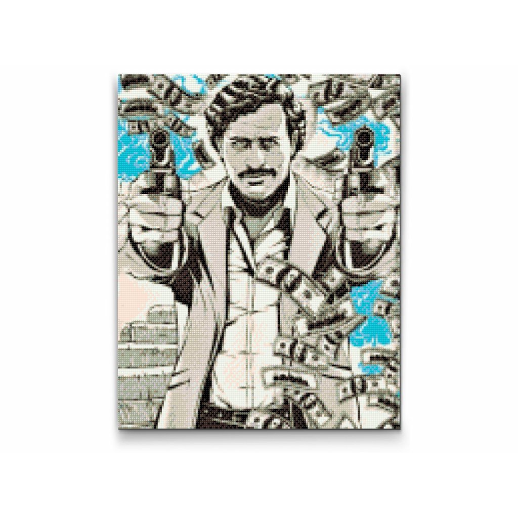 Pintura de diamante - Pablo Escobar