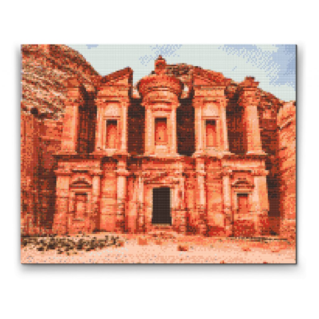 Pintura de diamante - Petra, ciudad de Jordania