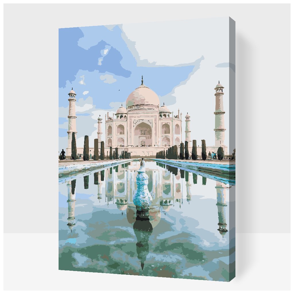 Pintura por números - Taj Mahal 3