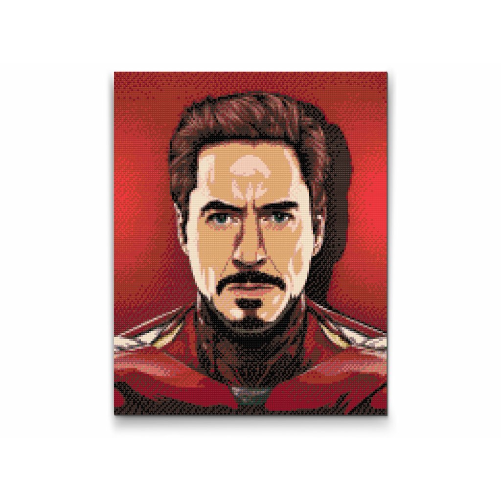 Pintura de diamante - Tony Stark, Iron Man