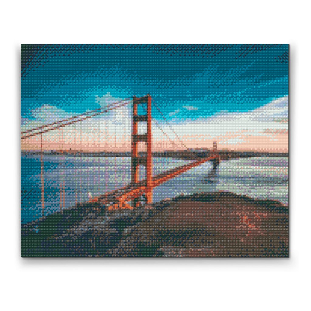 Pintura de diamante - Golden Gate