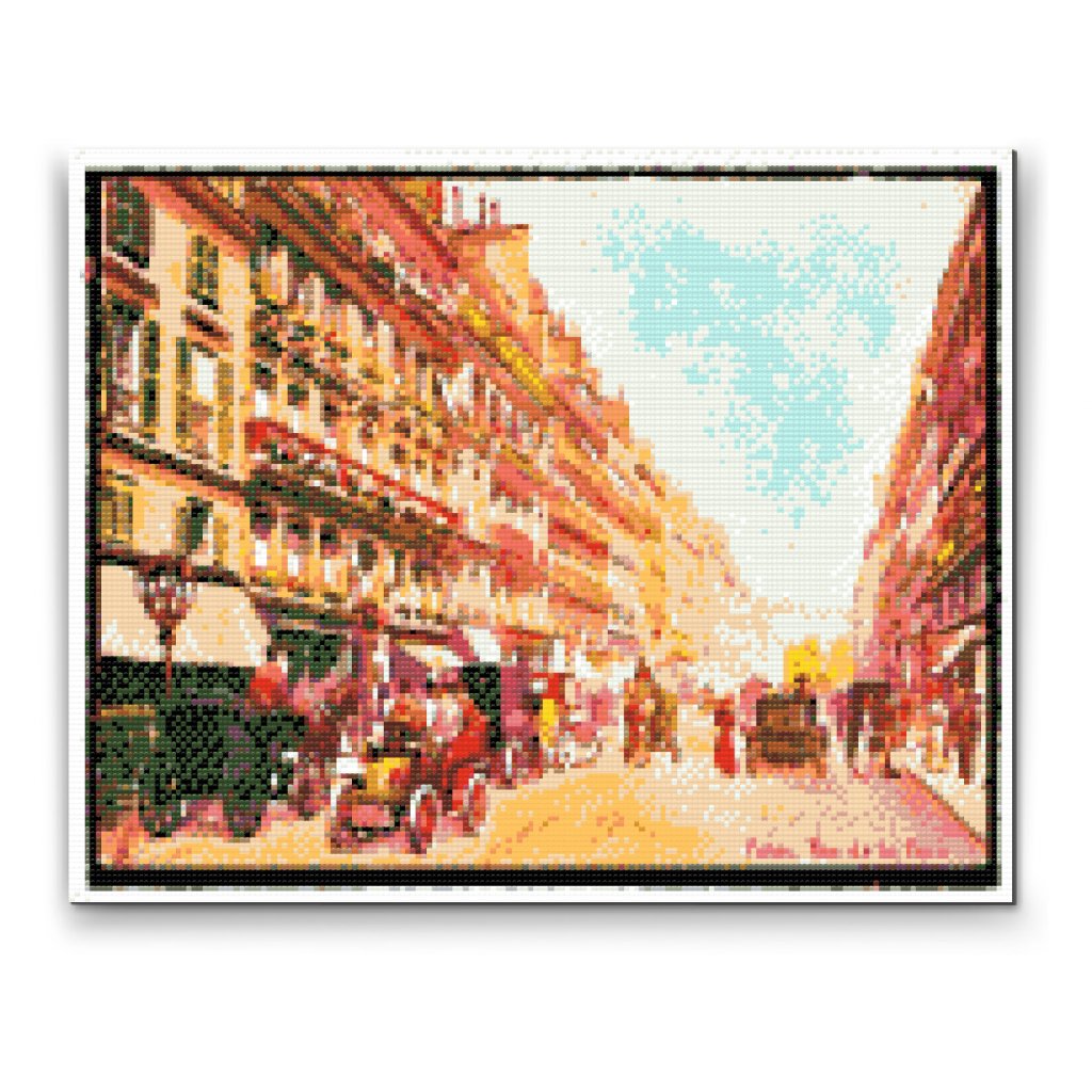 Pintura de diamante - París vintage