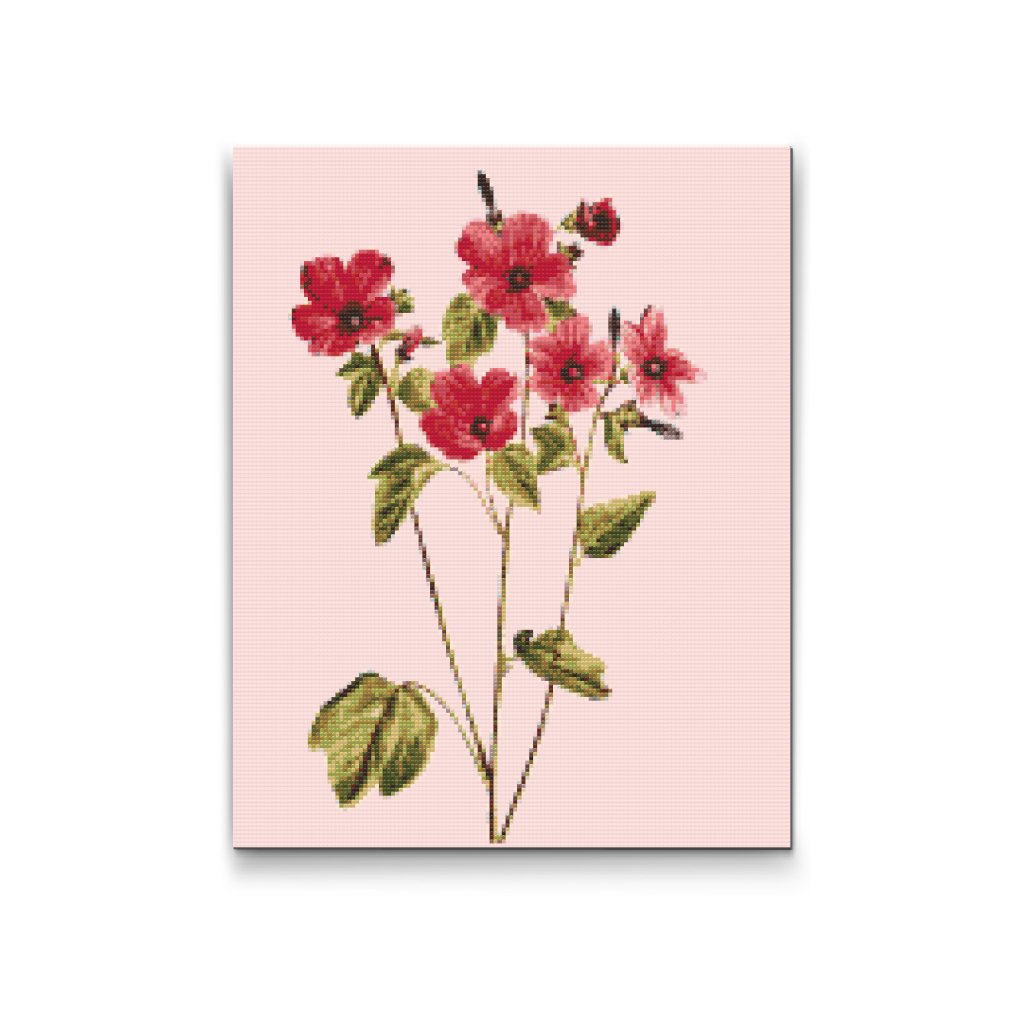 Pintura de diamante - Flores vintage